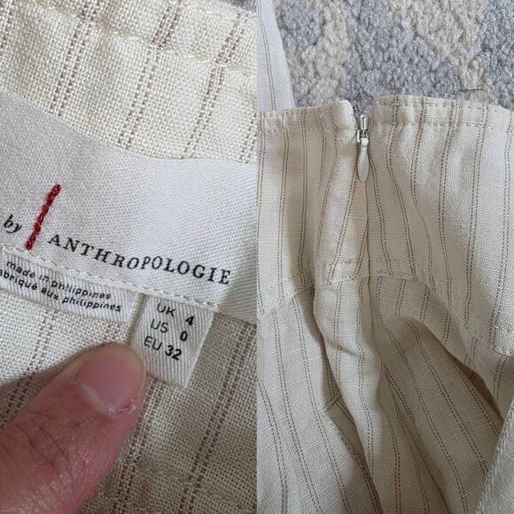 Anthropologie Palm Beach Belted Pants US 0 - Picture 12 of 12